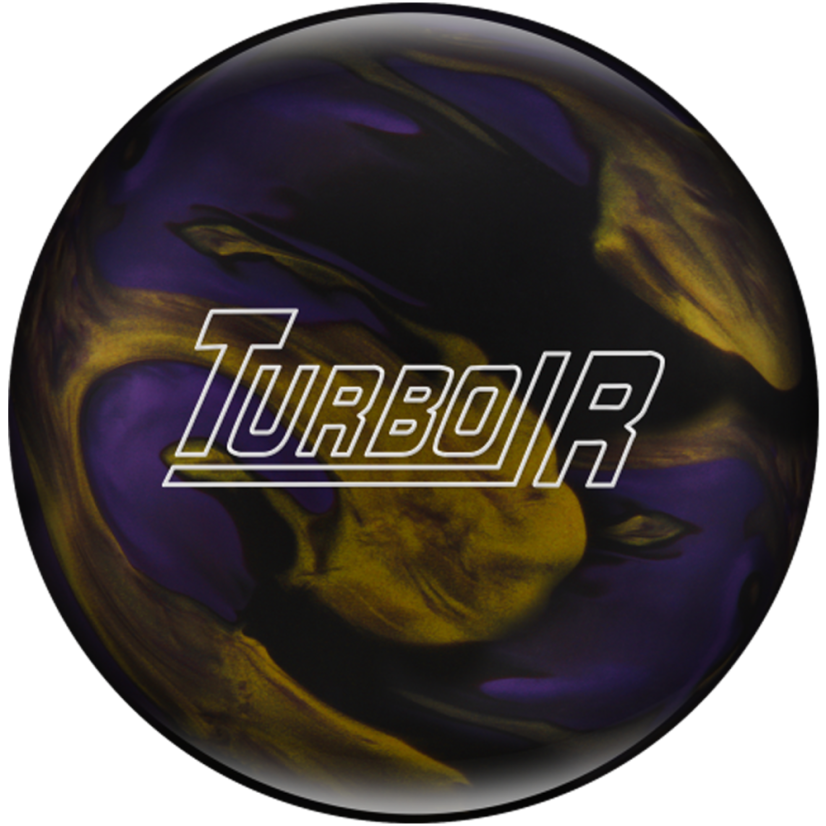 Ebonite Turbo Black Sparkle/Aqua