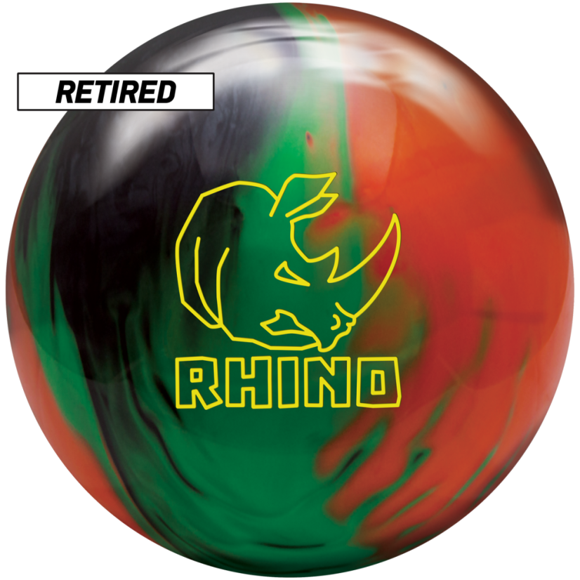 Brunswick Rhino Black/Green/Orange Pearl